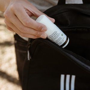 Plant Based Cooling Roll On Gel for Pain Relief.